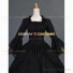 Victorian Style Marie Antoinette Black Ball Gown Prom