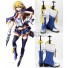 BlazBlue Alter Memory Noel Vermillion Blue Shoes Cosplay Boots