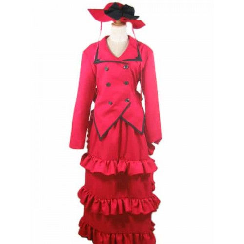 Black Butler Madam Red Angelina Durless Cosplay Costume