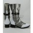 God Eater 2 Protagonist Female Silver Shoes Cosplay Boots