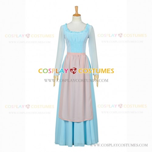Cinderella Princess Ella Cosplay Costume Maid Dress