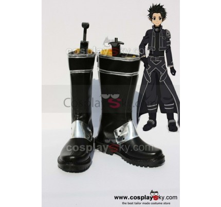 Sword Art Online ALfheim Online Kirito Cosplay Boots