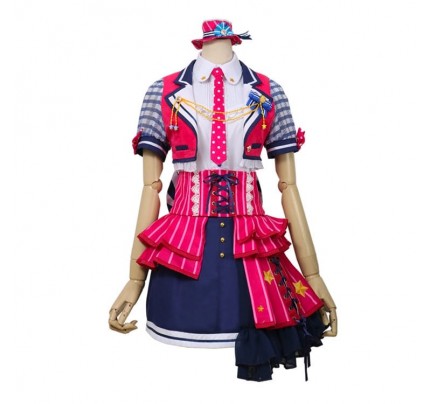 BanG Dream PoppinParty Cheerful Star Tae Hanazono Cosplay Costume