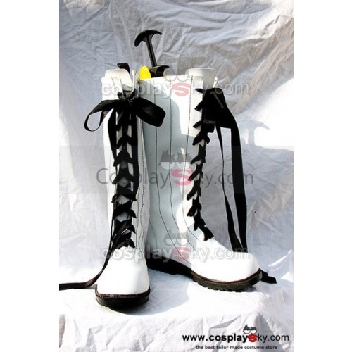 Black Butler Ciel Cosplay Boots White Shoes