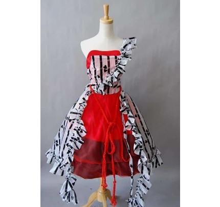 Alice In Wonderland Alice Red Court Dress Cosplay Costume