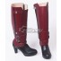 Marvel Deadpool Wade Wilson Red High Heeled Red Shoes Cosplay Boots