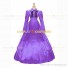 Victorian Gothic Lolita Reenactment Rococo Southern Belle Light Purple Ball Gown Dress