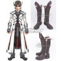 Garo The Animation Guren no Tsuki Raikou Brown Shoes Cosplay Boots