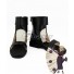 Naruto Temari Black Shoes Cosplay Boots