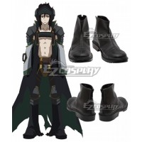 Rokka Braves of the Six Flowers Rokka no Yusha Goldov Auora Gorudofu Auora Black Cosplay Shoes