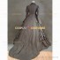 Victorian Lolita Vintage Ball Gown Prom Little Women Royal Dress Grey