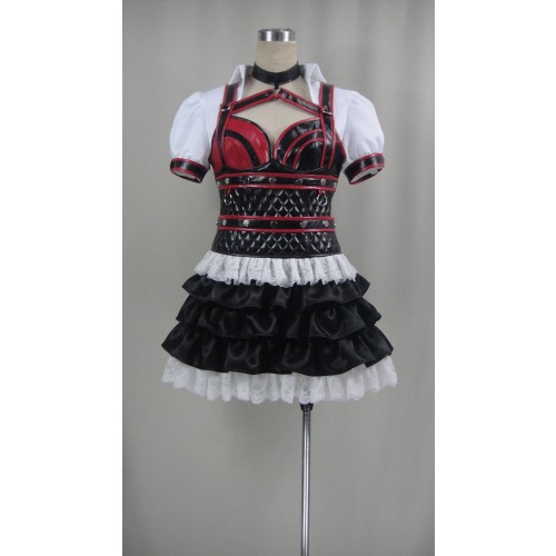Suicide Squad Arkham Knight Harley Quinn Cosplay Costume