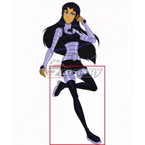 DC Teen Titans Blackfire Komand’r Black Shoes Cosplay Boots