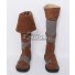 Fallout Preston Garvey Brown Shoes Cosplay Boots