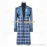 6th Sixth Dr Colin Baker Costume for Doctor Who Cosplay Trench Coat