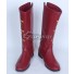 DC The Flash 3 Female Speedster Jesse Quick Red Shoes Cosplay Boots