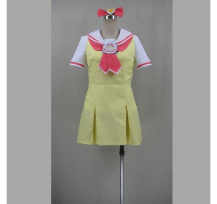 Pretty Rhythm All Star Selection Lala Manaka School Uniform Cosplay Costume