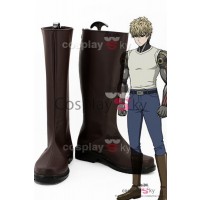 One-Punch Man Demon Cyborg Genos Cosplay Shoes