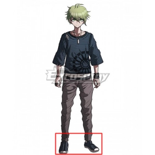 Danganronpa V3: Killing Harmony Rantaro Amami Deep Blue Cosplay Shoes