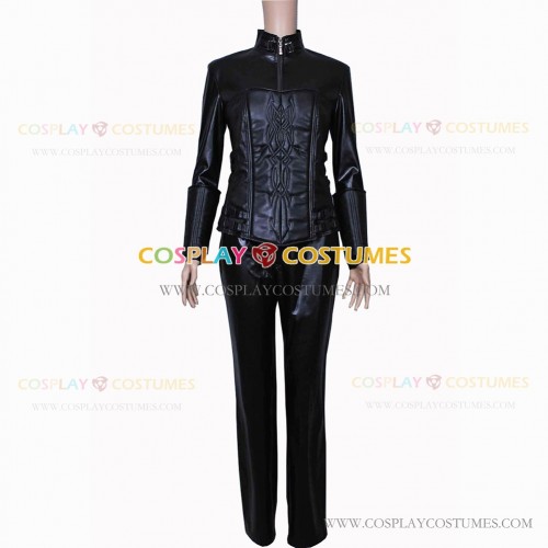 Underworld Cosplay Selene Costume Black Leather Uniform Set