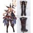 Granblue Fantasy Clarisse Black Shoes Cosplay Boots