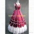 Civil War Gothic Old West Saloon Ball Gown Dress Costume Rose