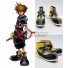 Kingdom Hearts 2 Sora Black Shoes Cosplay Boots